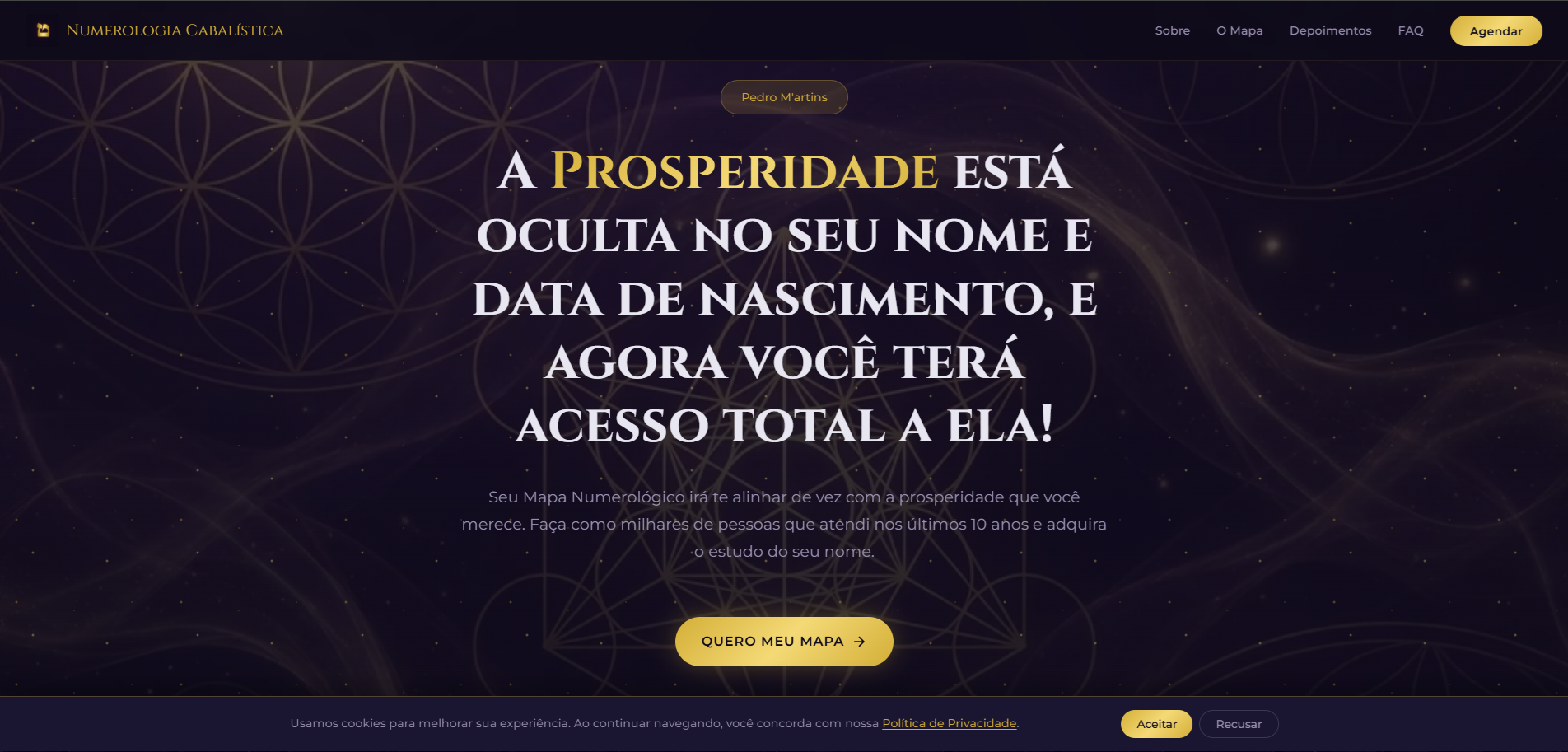 Pedro Martins Numerólogo Homepage